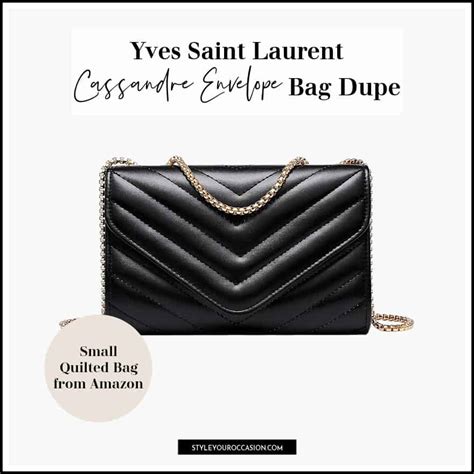 ysl dupe handbag|faux ysl handbag.